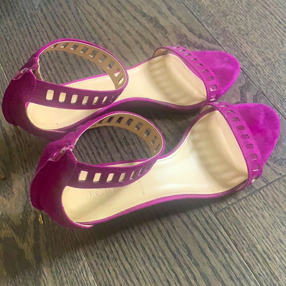 Like new J.Crew suede sandals